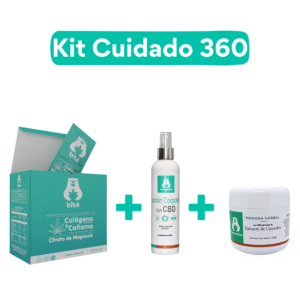 Kit Cuidado 360: Colágeno + Aromática  + Pomada